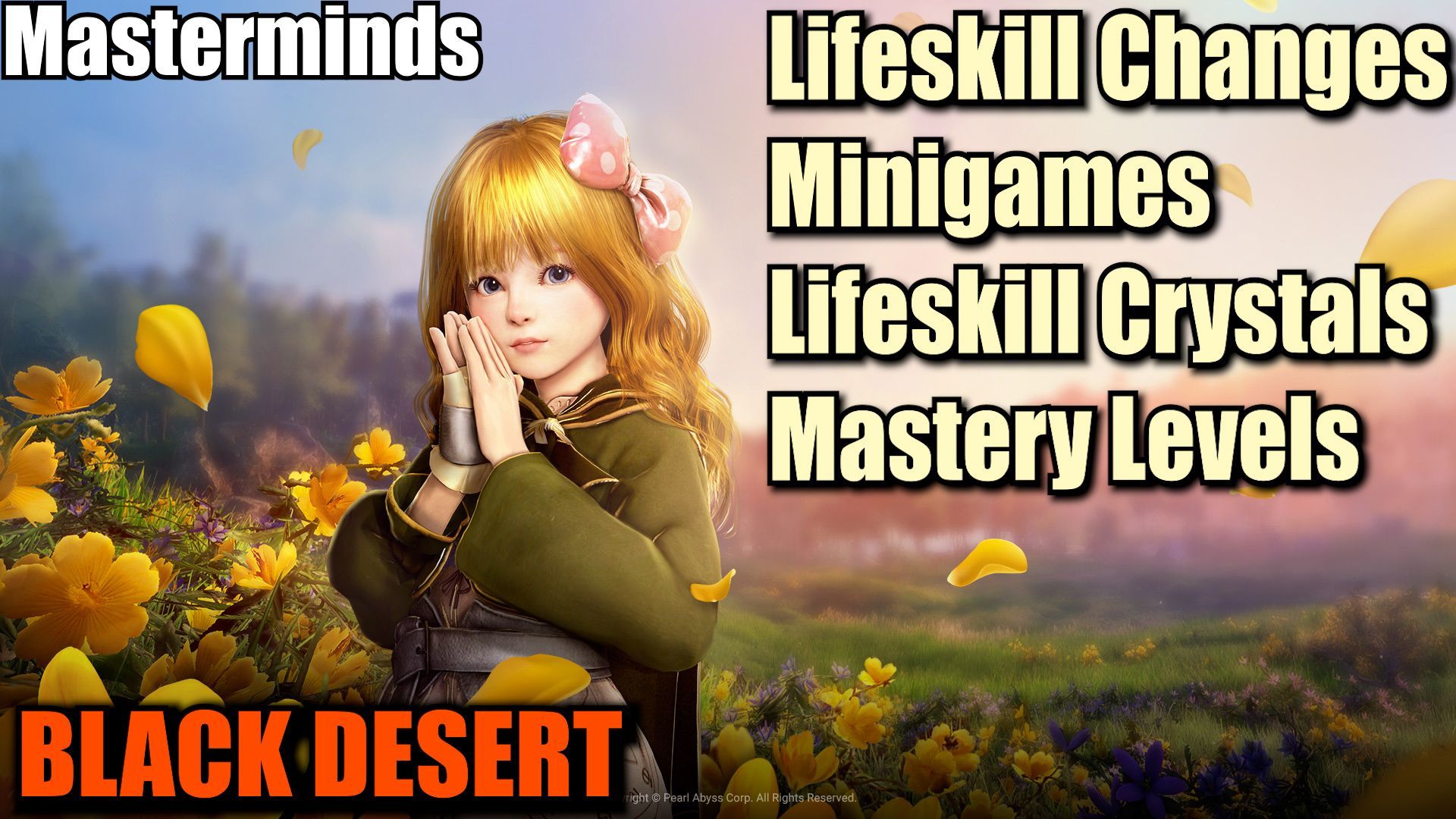 Lifeskill Changes - Minigames - Lifeskill Crystals - Mastery Levels