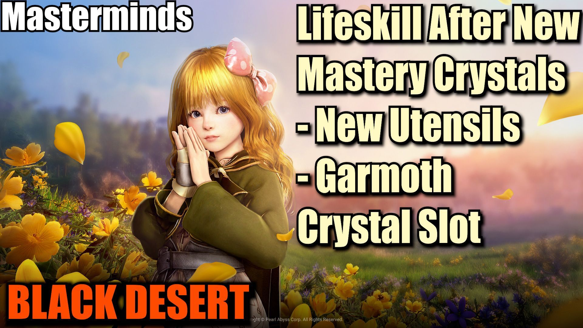 Lifeskill After New Mastery Crystals - New Utensils - Garmoth Crystal Slot